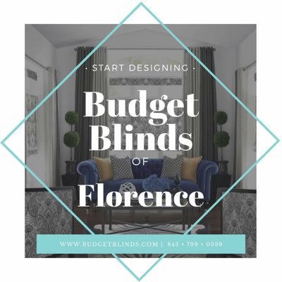 Free in-home consultations! Drapes • Shutters • Shades • Blinds • Rugs • Luxury Bedding 📍 Florence, Hartsville and Darlington #BudgetBlindsFlorence