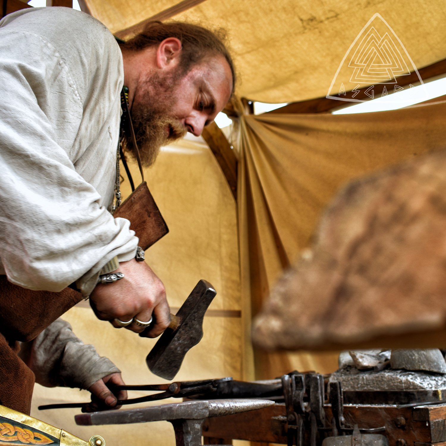 Viking craftsman. Experimental archaeologist.