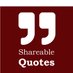 Shareable Quotes (@shareableq) Twitter profile photo Shareable Quotes (@shareableq) Twitter profile photo