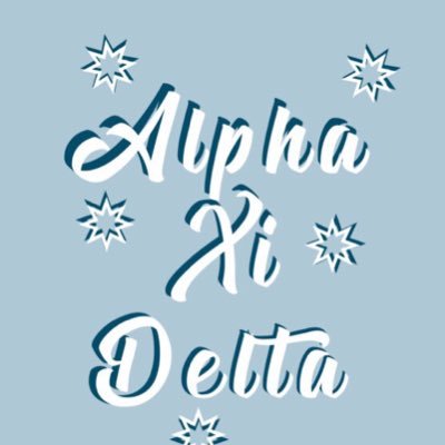 ➳Zeta Lambda Chapter of Alpha Xi Delta ➳ Realizing our potential ➳Home of the Double Blue and Gold