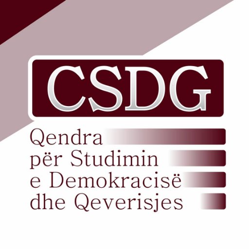 CSDGALBANIA's profile picture. The Center for the Study of Democracy and Governance believes in the necessity of radical transformation of the democratic processes in Albania.
