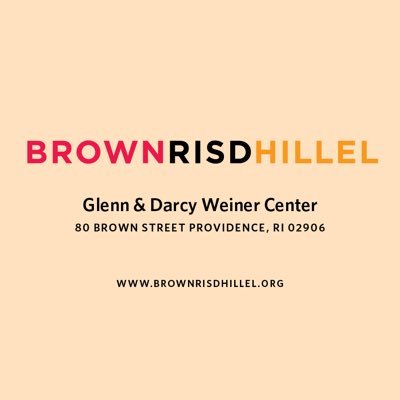 Welcome to the official twitter of Brown RISD Hillel! Check here for information and news about programs and events at Hillel, Brown and RISD & in Providence!