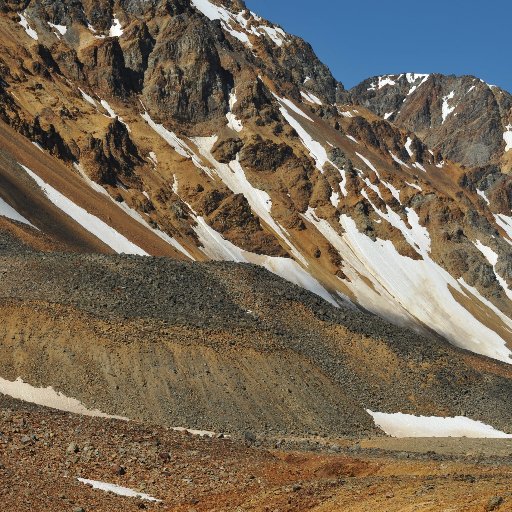 Rock glaciers move downslope through the deformation of internal ice | @MtHemlock | #rockglacier