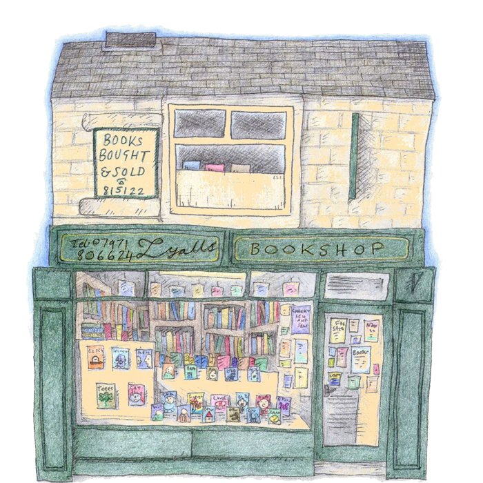 Lyalls second-hand bookshop, Todmorden. Open Weds-Sun 11am-4.30pm.  Specialisms from art to esoterica, fiction and non-fiction. DM for any queries.