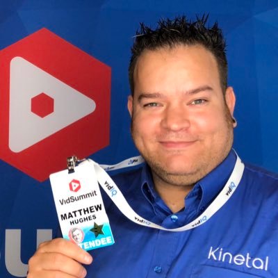 #MakeVideo by Matthew Hughes - YouTube channel launched Oct 1st 2018 #VidCon #VidCon2019