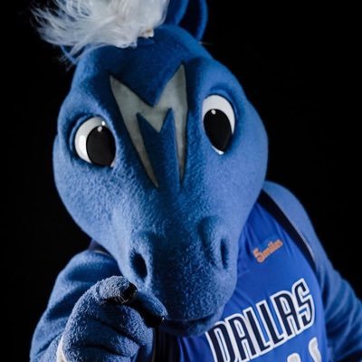 The OFFICIAL Mascot of the @DallasMavs