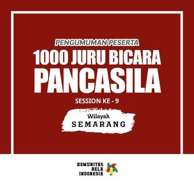 Komunitas Bela Negara regional Jawa Tengah adalah komunitas yang aktif mengkampanyekan perdamaian abadi dan menjadikan Pancasila dan NKRI sebagai identitas.