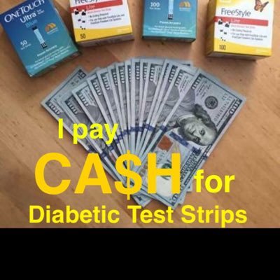 Serving Houston's Diabetics! We pay CA$H for sealed & unexpired diabetic Test Strips. DM for a quotes. Professional and fast pick ups in #Houston