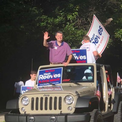 Your Republican candidate for State Senate District 48. Working hard for Georgia and you.                                        Email: Matt@votemattreeves.com