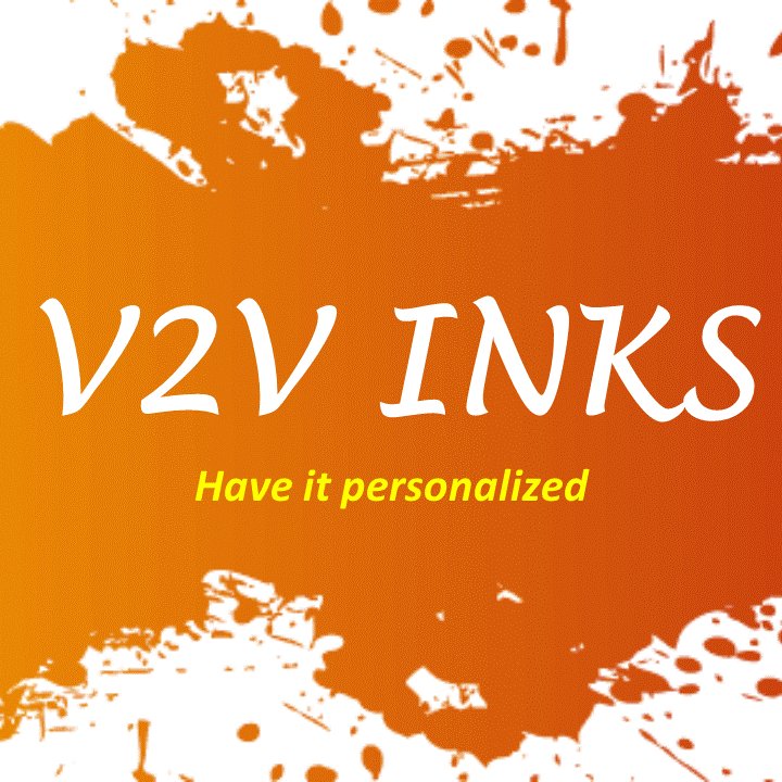 InksV2v's profile picture. We offer customised printed products for business or personal use to fit any budget, style and occasion.