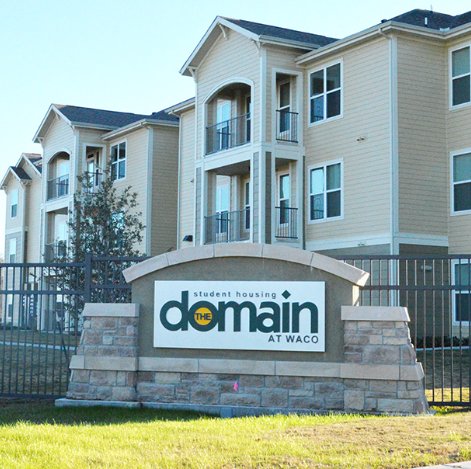 Happiness is our Domain. Student Housing right near Baylor University. Now Leasing for Fall 2021! Immediate move-ins still available!