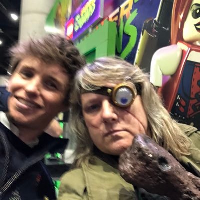 cosplayer mom . posting pics from conventions/ events. I cosplay Mad Eye Moody, Carl Fredrickson, Porg @ who knows what else ? Harry Potter, Disney #positivity