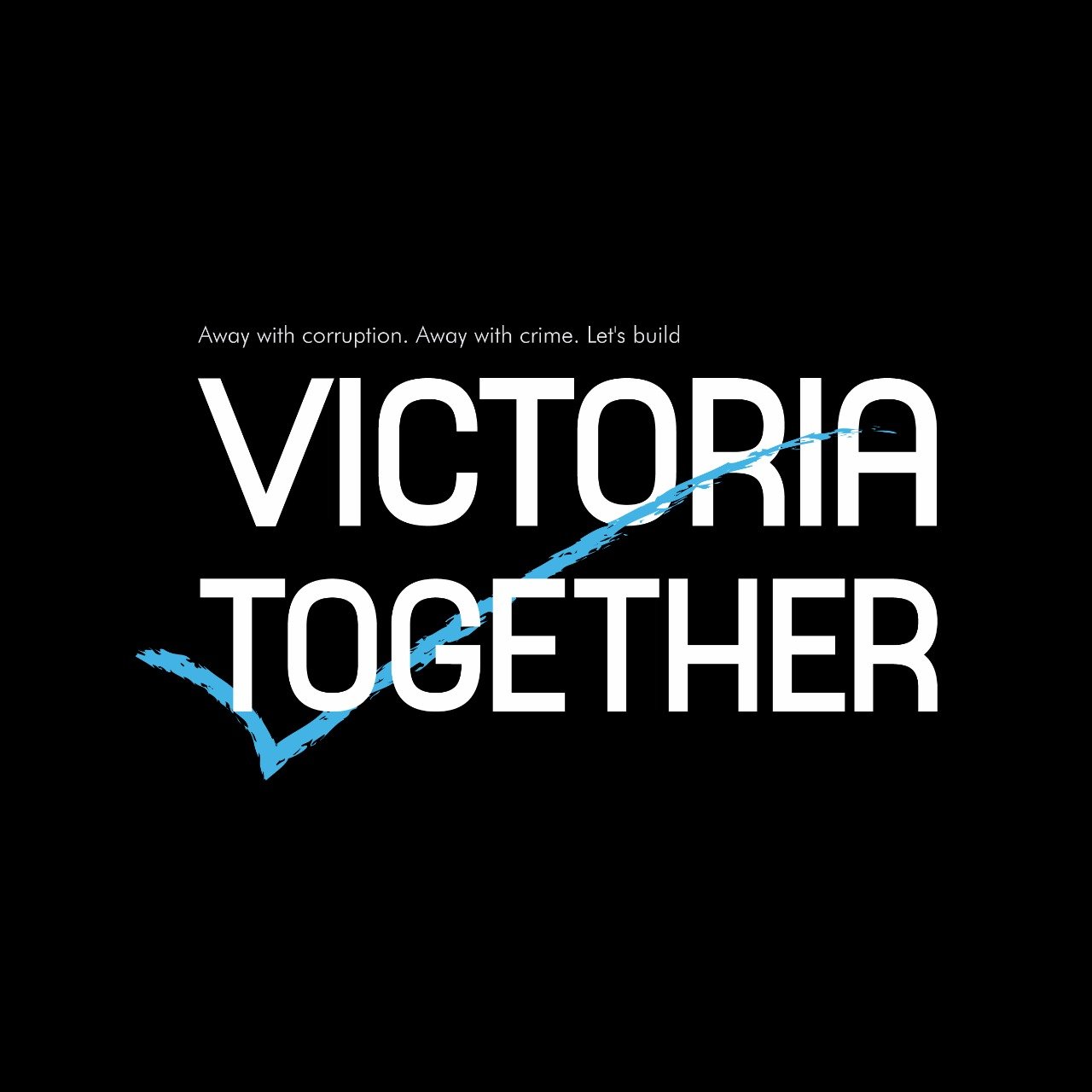 We are a youth organisation pushing for a corruption-free, crime-free Victoria. Our mission is to create awareness and urge people to take a stand
