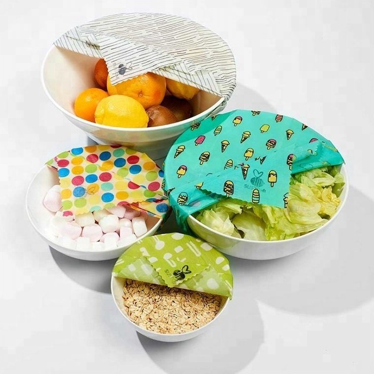 Beeswax wrap food, eco friendly, reusable,keeps food fresh