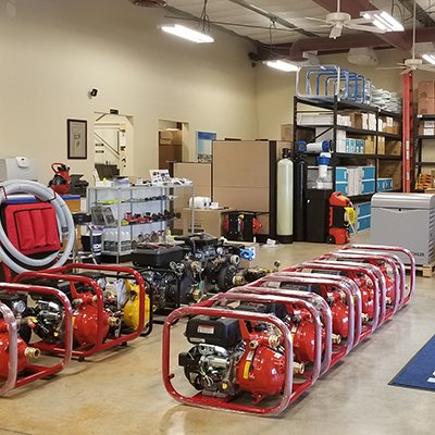 Your one stop shop for all your Fire Equipment, Fountain/Pond Equipment, Ember/Flame Resistant, Water Treatment/Filtration Equipment, & Generator Needs.