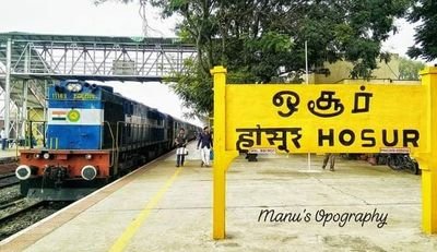 Train Traveller, Hosur-Bangalore Traveller(@HSRASBC, @hosurpda), HSRA,BLRR , Hosur. Joint secretary Hosur Passenger Development  Association 
#HSRA
#HOSUR