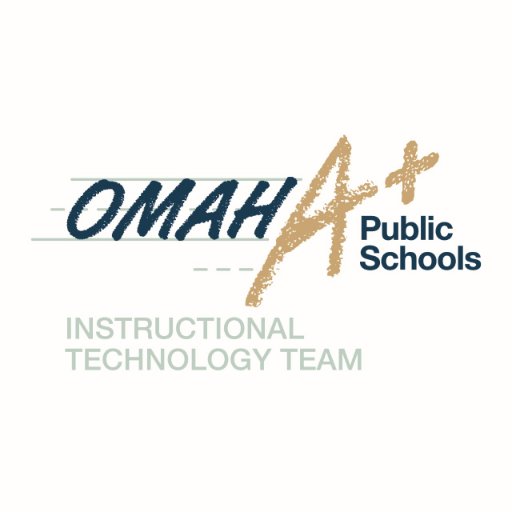 Omaha Public Schools Tech Training Team providing: Workshops, Training Videos, Site Training, & Webinars