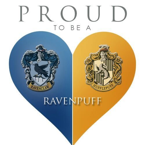 Ravenclaw, con corazón de Hufflepuff! 🥰