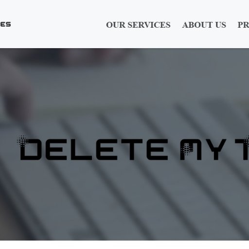 Protect your online privacy
We remove, edit, obfuscate any information about you online. Check out our website for more info