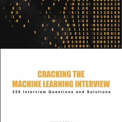 Preparing for job in Machine Learning❓
You should definitely get our book!🔥❤️
The one and only resource you need to get that job!! 💯 
#ML #Job #AI #Interview