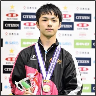 yutokizu1022's profile picture. （卓球選手）所属 : 愛知工業大学附属中/愛知工業大学名電高/愛知工業大学卒 / 個人/関西卓球アカデミー  Nittaku