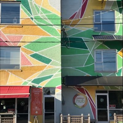 East end gallery within @Riverdale_Hub employing the transformative power of art to engage our community (1326 Gerrard Street E, 3rd floor) 🌿🎨