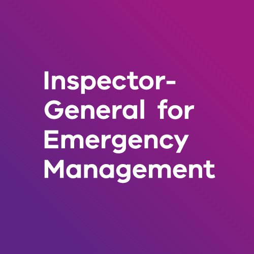 Providing assurance to government & community regarding Victoria’s emergency management arrangements & fostering continuous improvement. Not monitored 24/7.