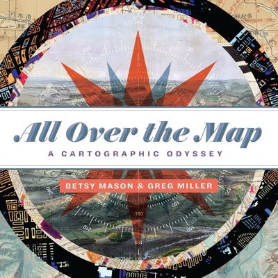 Two journalists @betsymason & @dosmonos who love maps and the stories behind them. Co-authors of the @NatGeo book All Over the Map: A Cartographic Odyssey.