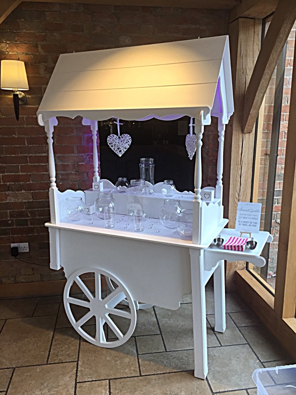 Sweet cart hire company based in Hertfordshire