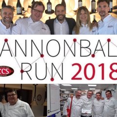 48hr non stop UK tour that celebrates culinary excellence at source in 100 superb UK restaurants. 23/25 Oct 2018 @chefsdotnet #CannonballChefs @hospaction