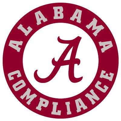 Official twitter account of @UA_Athletics Compliance office. An educational resource for student-athletes, coaches, staff & fans #RollTide #AskBeforeYouAct