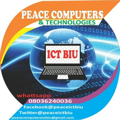 IctBiu's profile picture. Peace Computers & Technologies ICT is an ICT Specialists that provide Computer Training for the CBT candidate and professional courses on Networking