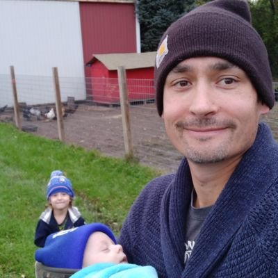 Moved to the country; create a farm. I got 5 kids and big ideas. Full time Dad; full time farmer. #FarmLife #beMoreAwesome! 

@theeLastDad Instagram