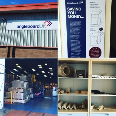 Angleboard UK are a leading mfg of Quality Cardboard edge protection, Situated in the heart of the UK