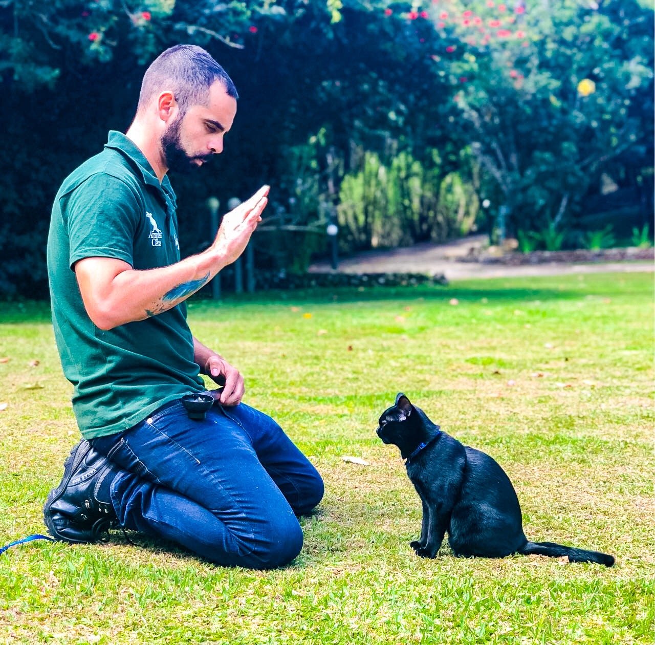 Treinador de animais 🐶 Equipe terapeuta de cães 📌Reforço positivo / Clicker training 🐈 Trabalha em Animais em cena e Bichos artistas