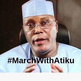 March with #Atiku Abubakar and Peter Obi today, however old you are and whichever party you support, for the democracy you deserve.