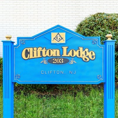 Clifton Lodge #203 F&AM, Founded December 2, 1915, Constituted June 3, 1916.