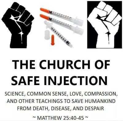 Religious Organization focused on Harm Reduction and Drug Education. It is our sincere belief that people who use drugs shouldn't die preventable deaths.