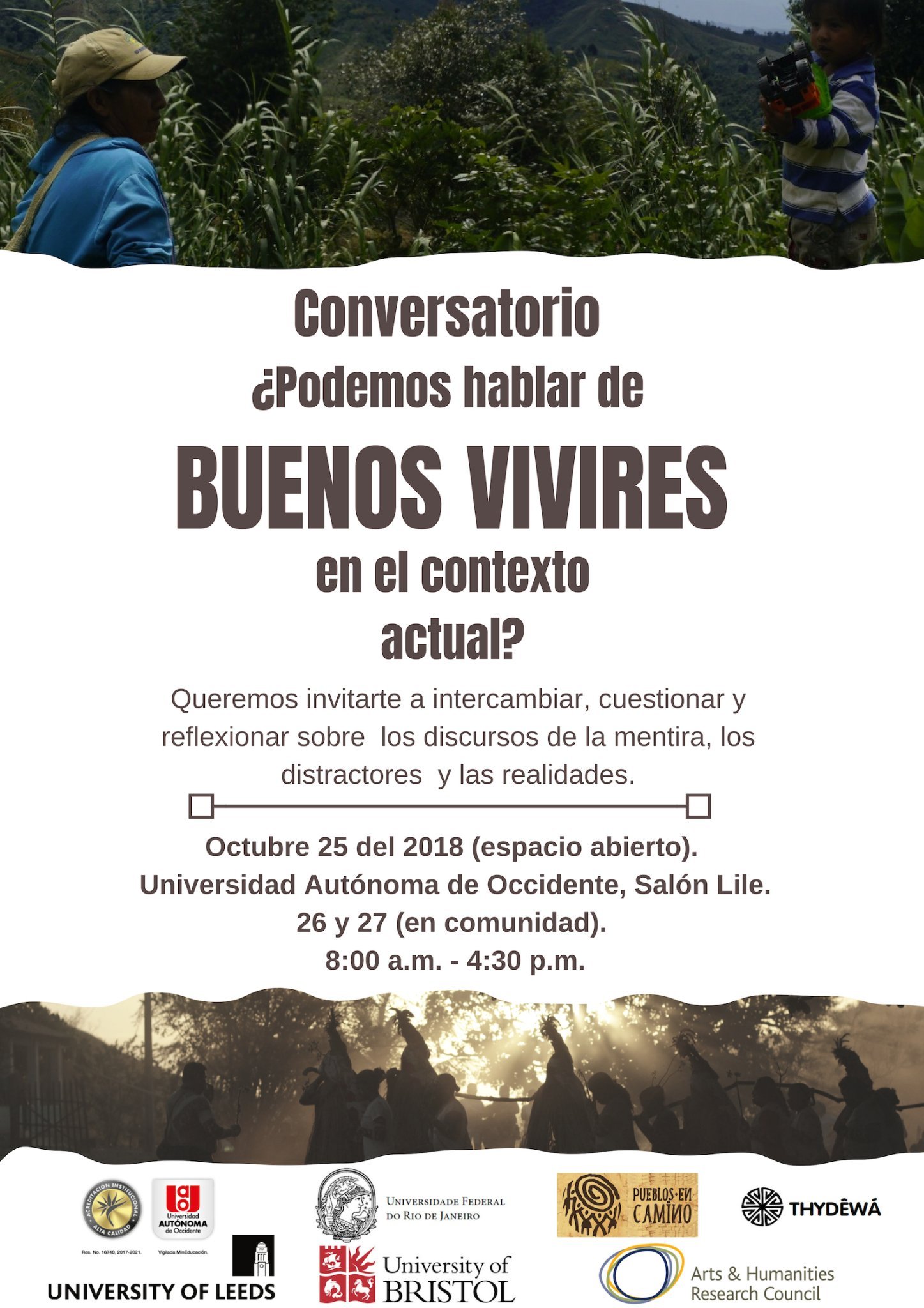 Desenmascaramos los discursos sobre la comunicación, el cambio social y los #BuenosVivires que el postdesarrollo normaliza en contra de las luchas territoriales