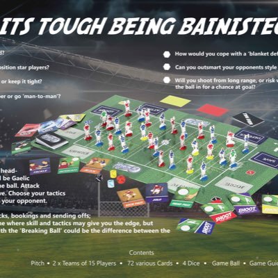 Gaelic Football in a Board Game!! Irish related board games. #breakingball