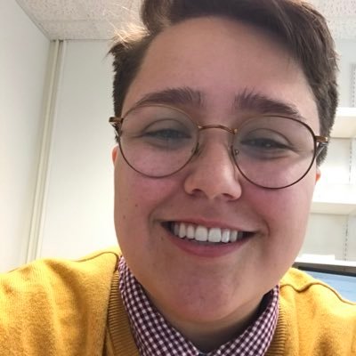 M.A. from Bowling Green State University. B.A. from Elizabethtown College. 
I manage a queer research twitter @queerinresearch