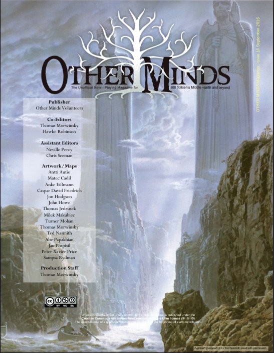 Magazine for Tolkien scholars, gamers, & fans.