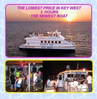 Key Wests Premier and Largest Watersports Company, Boat Rentals, Dinner Cruise, Water Weddings, Special Excursions, Parasailing