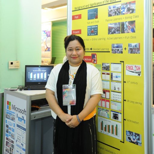 I am a Thai teacher of English. I love using IT with my class. Happy and Smart English Class on the Cloud