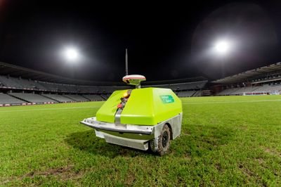 We use a state-of-the-art autonomous robot to paint athletic fields, parking lots, or anything on the ground.  Call us today for a free demo! (317) 702-2323