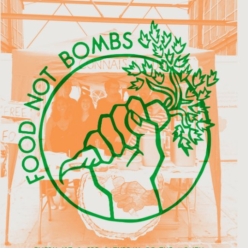 Taking direct action against capitalism, food waste & militarism through mutual aid. We share free veggie food & info in 7 Sisters every 1st & 3rd Sat 12-2pm.