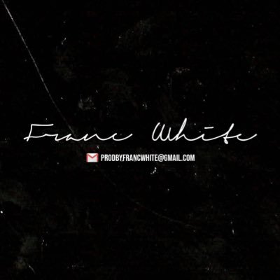 music producer. @prodbyfrancwhite on IG, YouTube & Beat Stars