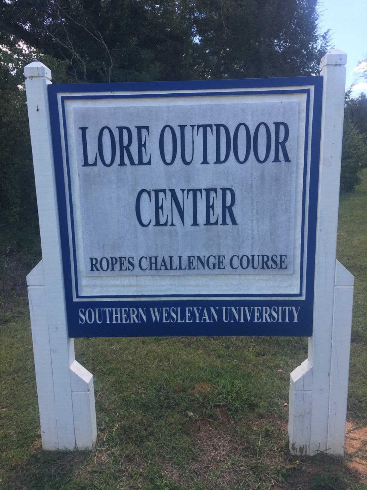 This is the twitter account for the Southern Wesleyan University Outdoor Recreational Facility!