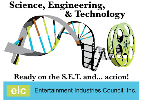 The Entertainment Industries Council's Ready on the SET and...ACTION! initiative promotes Science, Engineering & Technology in entertainment media.