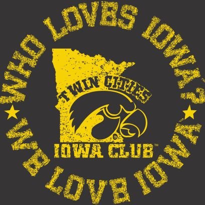 Official Club of the Twin Cities! Who loves Iowa? We love Iowa!
#KinnickNorth